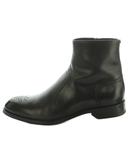 ディオールオム Dior HOMME サイドジップ ショートブーツ 40 25.0cm 黒 /MI ■OS