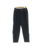 ズッカ zucca デニムパンツ サルエルパンツ ストレッチ イージー L ネイビー /MY ■OS