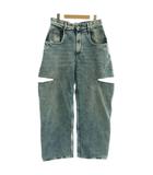 PANTS 5 POCKETS デニムパンツ ジーンズ ダメージ加工 スラッシュ 42 インディゴ S51LA0051 /CX ■OS