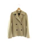 セオリー Theory luxe new divide casual peacoat b Pコート ピーコート カシミヤ混 P ベージュ /ES ■OS