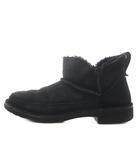 アグ オーストラリア UGG australia メルローズ Melrose ムートンブーツ ショート フラット スエード US5.5 ブラック 1103807 /YO26