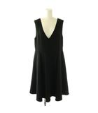 フォクシー FOXEY 43196 Dress Cloister ワンピース ジャンパースカート ノースリーブ 38 ブラック /ES ■OS