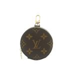 ルイヴィトン LOUIS VUITTON モノグラム チャーム ラウンド コインケース 小銭入れ 茶 /MI ■OS ■OH