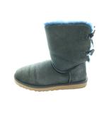 アグ オーストラリア UGG australia ベイリーボウ II Bailey Bow II ムートンブーツ ショート US8 25cm 紺 ネイビー /SS ■OS