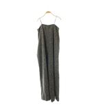 アメリヴィンテージ Ameri VINTAGE 24SS MEDI COMFORTABLE FLARE ROMPERS オールインワン サロペット TL 黒 白 /CX ■OS