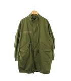 エイチティーシー HTC 24AW STUDS DESIGN FISH TAIL COAT アパルトモン取り扱い ミリタリーコート スプリングコート カーキ /ES ■OS