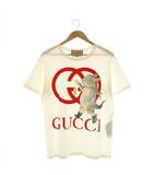 グッチ GUCCI × ヒグチユウコ 615044 日本限定 Tシャツ カットソー 半袖 XS オフホワイト /DF ■OS