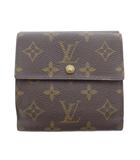 ルイヴィトン LOUIS VUITTON MALLETIER モノグラム Wホック財布 茶色 ブラウン /SR ■SH ■OH