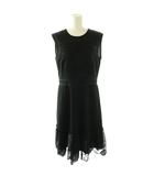 ヴィヴィアンタム VIVIENNE TAM 近年モデル Pomegranate flower lace ドレス ワンピース 40 黒 /SY ■OS
