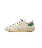 バレンシアガ BALENCIAGA × アディダス adidas STAN SMITH スタンスミス スニーカー 23cm 白 ホワイト 緑 パンチングデザイン ヴィンテージ加工 ウォーンアウト加工 IG9944 /RI ■OS