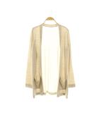 フォクシー FOXEY Airy Long カーディガン ニット ベージュ 35496 /DF ■OS