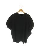 ナゴンスタンス nagonstans 24AW round pullover プルオーバー カットソー 五分袖 M 黒 /MI ■OS