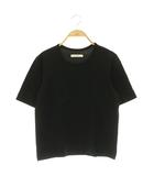 チノ CINOH コットンクルーネックTシャツ 半袖 38 ブラック /MY ■OS
