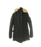BRONTE PARKA ダウンコート アウター ジップアップ フード ファー XS ブラック 2603JL /DO ■OS