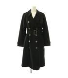 ダックス DAKS トレンチコート ロング 38 ネイビー /HK ■OS