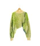 アメリヴィンテージ Ameri VINTAGE UND RUST ART KNIT TOP ニット セーター 長袖 アイボリー マルチカラー /DO ■OS