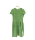 フォクシー FOXEY Essence Dress ドレス ワンピース 40 グリーン 40930 /CX ■OS