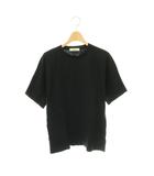 エブール ebure 半袖 Tシャツ カットソー コットン ブラック /CX ■OS
