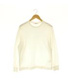 エブール ebure コットンロングスリーブカットソー Tシャツ 38 ホワイト /ES ■OS■SH