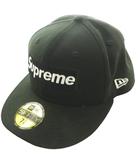 シュプリーム SUPREME × NEWERA 24SS MLB チーム ボックス ロゴ ニューエラ ブラック Teams Box Logo New Era Black キャップ 帽子 57.7cm 黒 ブラック /SS ■OS