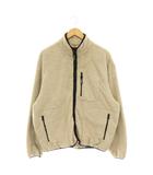 シュプリーム SUPREME 24AW Kate Moss Fleece Jacket フリース ジャケット バックプリント M ベージュ 黒 ブラック /CX ■OS ■AD