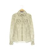 バーバリーブルーレーベル BURBERRY BLUE LABEL コットンチェックシャツ 長袖 38 マルチカラー /DF ■OS ■SH