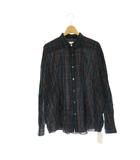 ジャーナルスタンダード ラックス JOURNAL STANDARD LUXE 26SS シャーリングチェック シャツ F ネイビー マルチカラー /ES ■OS