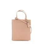 コーチ COACH ミニカシン ショルダーバッグ サーモンピンク 無地 トップハンドル ブランドタグ付き C4828 /RI ■OS