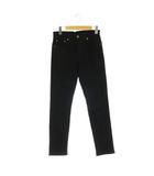 リーバイス Levi's 04511-1507 スリム フィット ストレッチデニムパンツ ジーンズ W27L32 黒 ブラック /SY ■OS