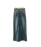 ジョンローレンスサリバン JOHN LAWRENCE SULLIVAN WASHED DENIM WIDE PANTS デニム パンツ ワイド ウォッシュド加工 S インディゴ JLSW-16 /HS ■OS