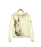 バーバリー ロンドン BURBERRY LONDON ユニコーンプリントフーディー パーカー プルオーバー S ホワイト /HK ■OS