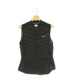ナイキ NIKE ジップアップ ダウンベスト M ブラック /ES ■OS