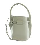 セリーヌ CELINE ビッグバッグ ナノ バケットバッグ 2WAY レザー ハンド ショルダー グレー /SS ■OS ■OH