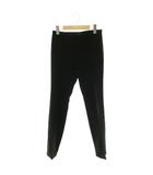 ヨーコチャン YOKO CHAN 24SS ピンタックスリムパンツ スラックス 36 黒 ブラック /HS ■OS
