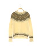 ブルックスブラザーズ BROOKS BROTHERS ニット セーター 長袖 S オフホワイト /HK ■OS
