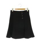 スナイデル SNIDEL 24SS ハイウエストスカショーパン ショートパンツ 0 ブラック /DF ■OS