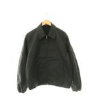 オーラリー AURALEE BONDED TROPICAL WOOL ZIP BLOUSONジャケット ブルゾン ステンカラー 4 チャコールグレー A26SB02WB /CX ■OS ■SH