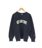 チャンピオン CHAMPION × セサミストリート リバースウィーブスウェット バートアーニー 長袖 L ネイビー ホワイト マルチカラー /DO ■OS