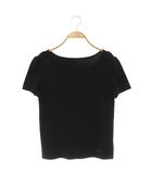 フォクシー FOXEY ジェリービーンセーター ニット カットソー 半袖 38 ネイビー 41457 /MY ■OS ■SH