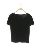 フォクシー FOXEY ジェリービーンセーター ニット カットソー 半袖 38 ブラック 41457 /MY ■OS ■SH
