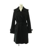 マッキントッシュ ロンドン MACKINTOSH LONDON コットントレンチコート ロング 36 ネイビー /HK ■OS
