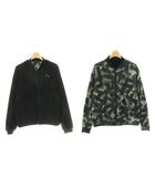 プーマ PUMA ボア リバーシブル ジャケット ジップアップ M ブラック ダークグレー /HK ■OS