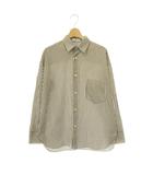 マディソンブルー MADISONBLUE 24AW J.BRADLEY NARROW L/S SH STRIPE シャツ 長袖 00 ブラウン ホワイト /DF ■OS