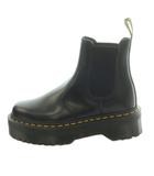 ドクターマーチン DR.MARTENS チェルシーブーツ ショートブーツ UK5 USM6 USL7 24.0cm 黒 ブラック 2976 QUAD /MI ■OS ■SH
