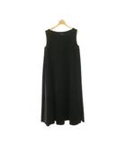 エッフェビームス EFFE BEAMS エムフィル M fil ノースリーブワンピース 38 ブラック /ES ■OS ■SH