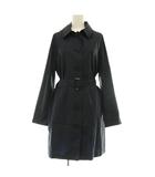 マッキントッシュフィロソフィー MACKINTOSH PHILOSOPHY パッカブルコート ロング フード 収納ポーチ付 38 ネイビー /MY ■OS ■SH