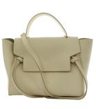 セリーヌ CELINE ベルトバッグ ミニ 2WAYバッグ ハンド ショルダー レザー ロゴ アイボリー /SS ■OS ■OH