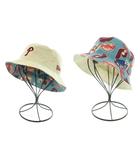 ニューエラ NEW ERA MLB Reversible Hat バケットハット 帽子 リバーシブル アイボリー 青 ブルー マルチカラー /MI ■OS