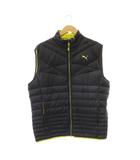プーマ PUMA ダウンベスト ジップアップ XXL ブラック /HK ■OS