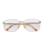 クリスチャンディオール Christian Dior 眼鏡 度入り メガネ 50□16 135 ゴールド色 /SR